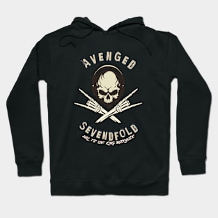 retro house of avenged v6 Hoodie